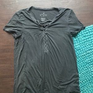 American Eagle - Grey Soft & Sexy Tee